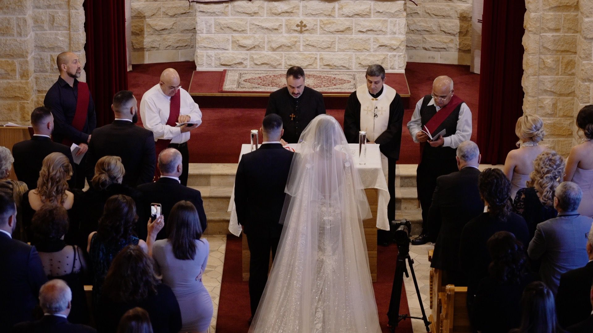 Nicole + Ben Live-Stream // Assyrian Church of the East // Raw Footage Wedding Videography